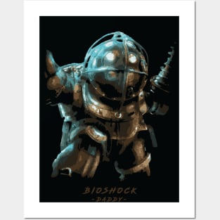 Bioshock Daddy Posters and Art